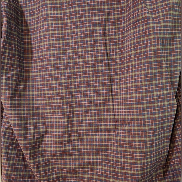 Men's Ben Sherman Navy Blazer Plaid Long Sleeve Button Down Shirt, Size L - Picture 13 of 15